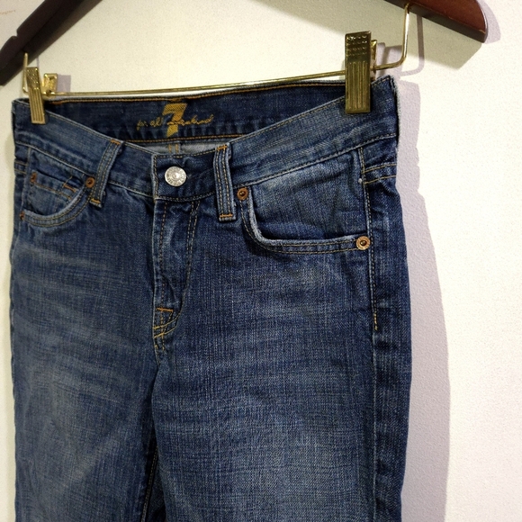 7 For All Mankind | Blue Women's Jeans - Picture 2 of 11